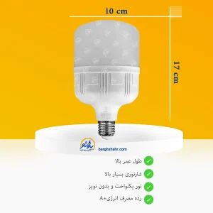 خرید لامپ ال ای دی 30 وات رونیا حبابی